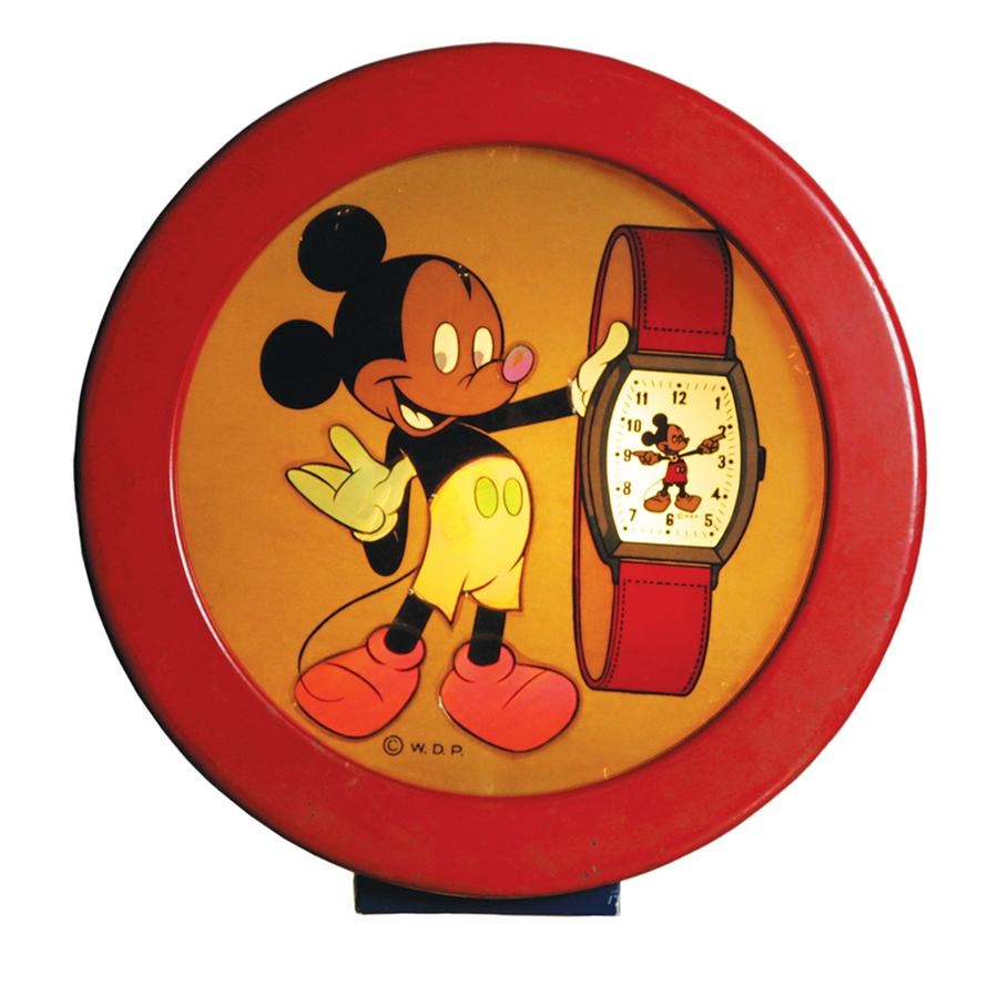 1940's Mickey Mouse Wristwatch Animated Store Display