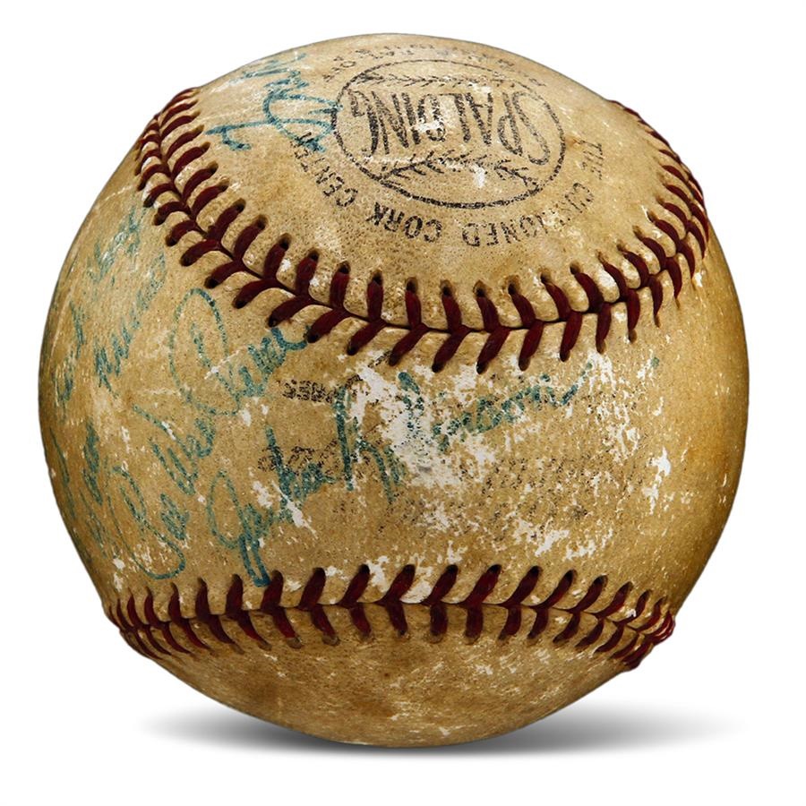 Baseball Autographs - Jackie Robinson Signed Baseball and Autobiography