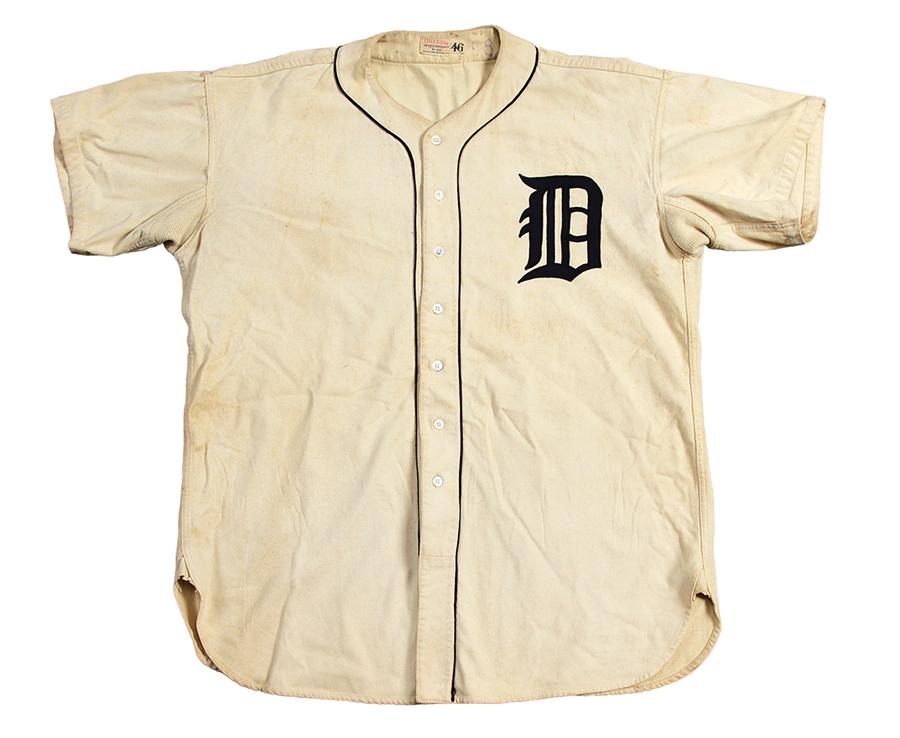 Baseball Equipment - Rudy York Detroit Tigers Game-Worn Uniform