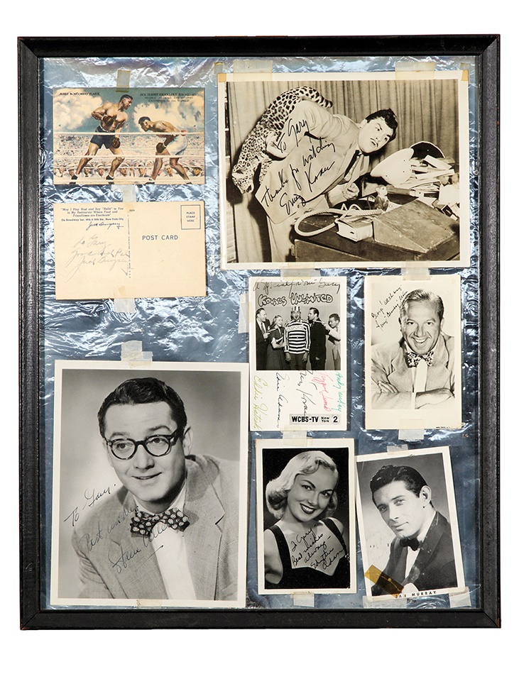 - 1950's Television Autographs w/ The Great Ernie Kovac