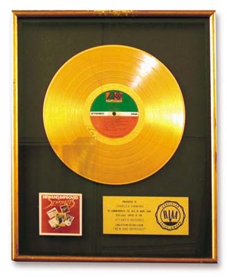 - 1974 Spinners New & Improved Gold Record