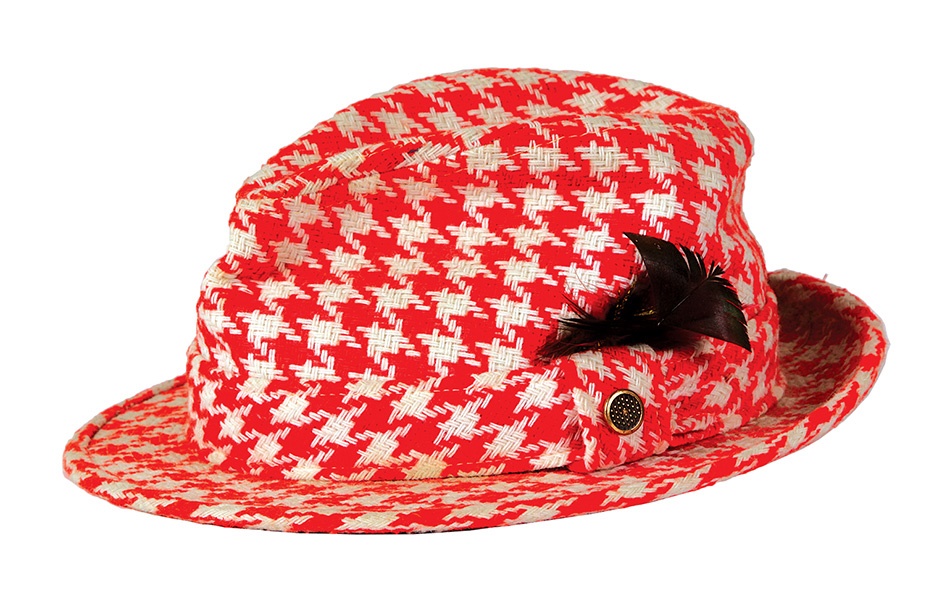 - Paul Bear Bryant Personal Owned and Worn Houndstooth Hat