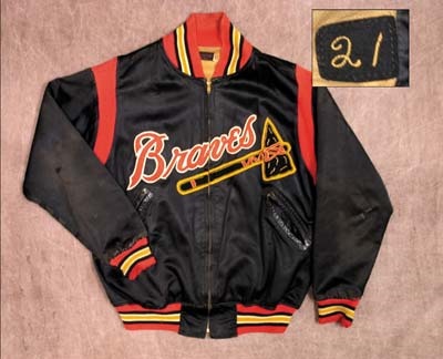 - 1950's Warren Spahn Game Worn Warm-Up Jacket