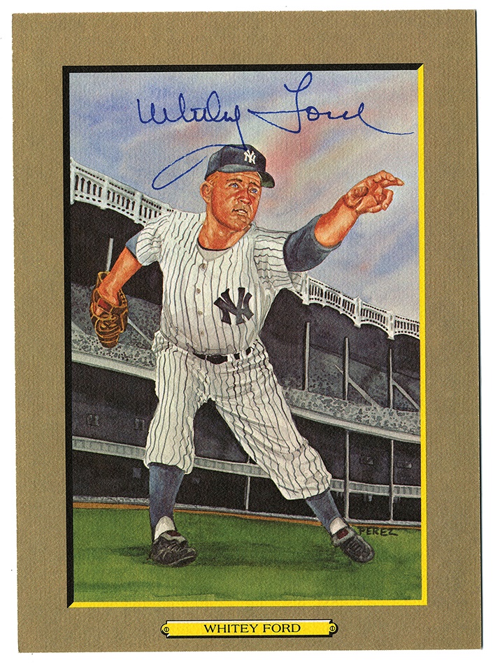 Baseball Autographs - Perez Steele Great Moments Set With Ten Signed Including Ted Williams