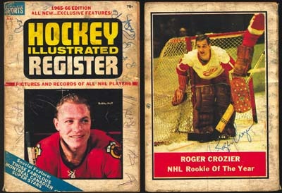 - 1965-66 Hockey Illustrated Register Signed by 86