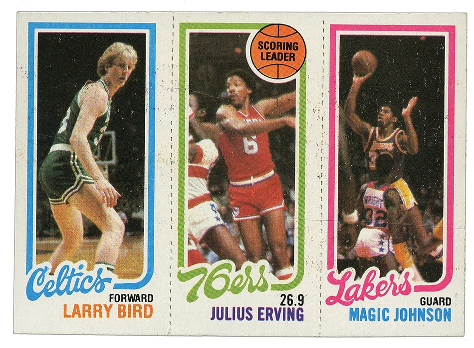 - 1980-81 Topps Basketball Set With Bird/Magic Rookie
