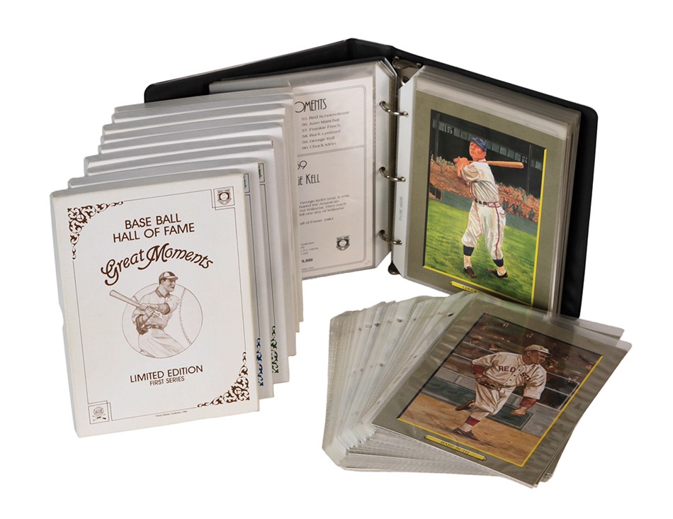 Baseball Autographs - Perez Steele Great Moments Complete Set with 44 Autographs