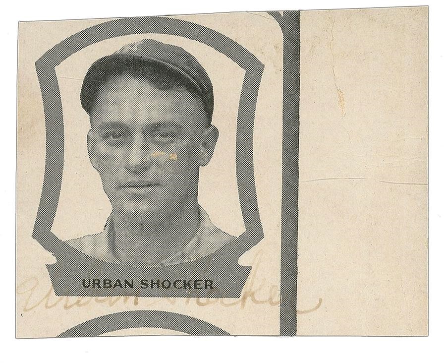 NY Yankees, Giants & Mets - 1927 Urban Shocker Signed Photo