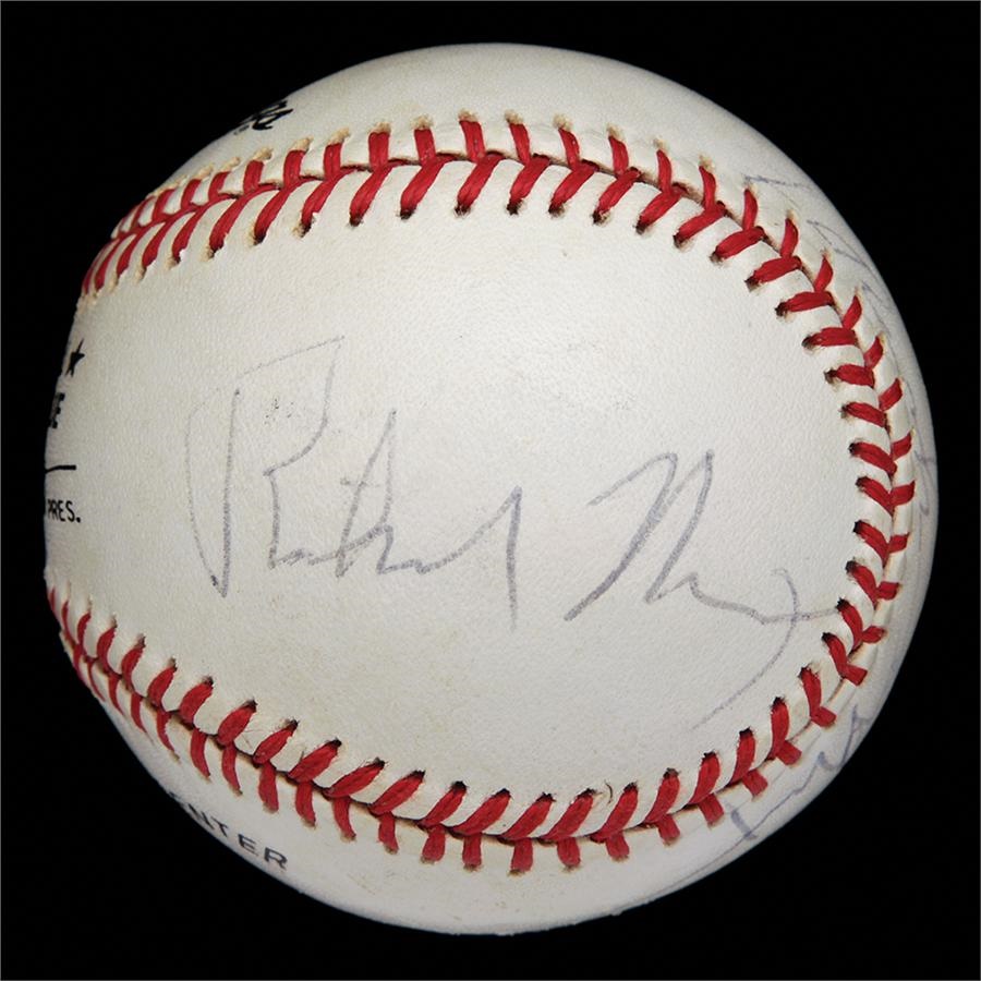 Baseball Autographs - President Richard Nixon in Person Single Signed Baseball with PSA DNA LOA