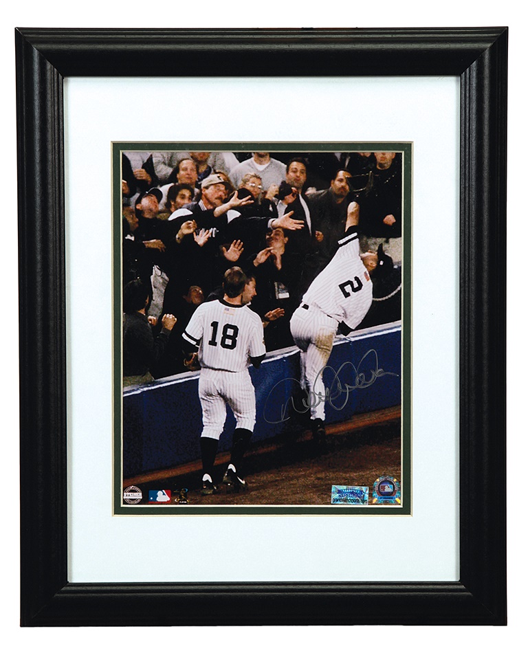 NY Yankees, Giants & Mets - Yankees Captain Derek Jeter Signed Collection (3)