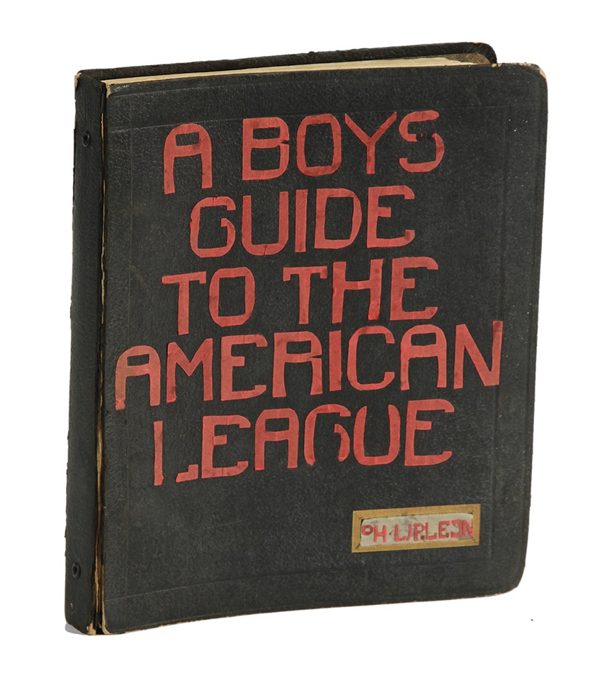 1940 School Report Signed by Almost the Entire American League