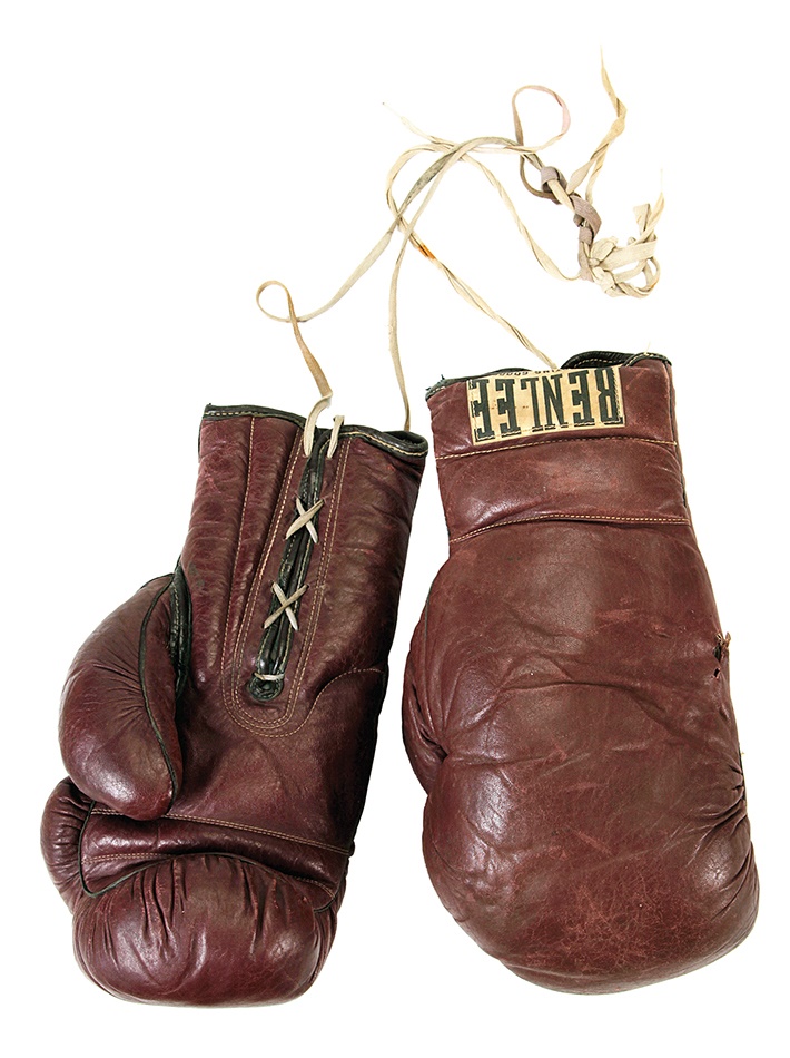 Muhammad Ali & Boxing - Rocky Marciano Training Gloves