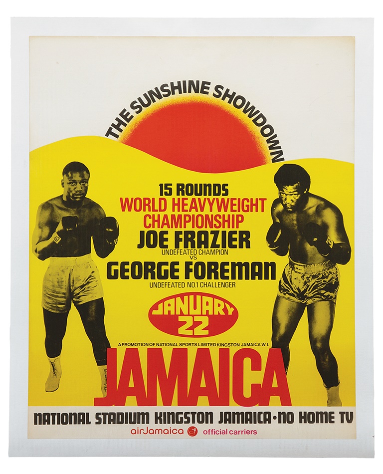 Muhammad Ali & Boxing - Foreman Vs Frazier I OnSite Fight Poster