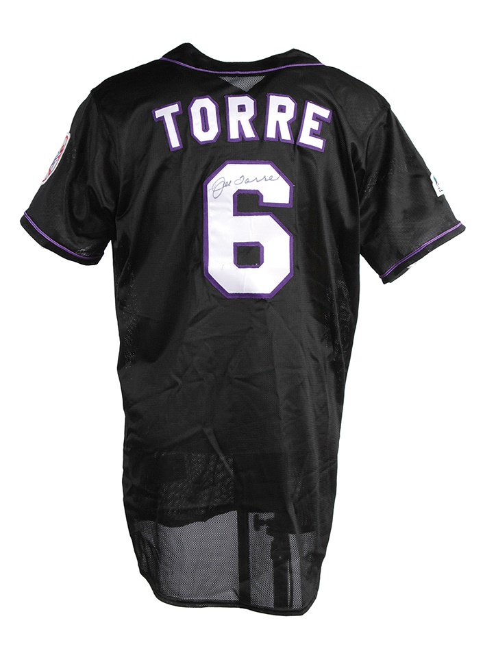 Baseball Equipment - Joe Torre 1998 All-Star Game-Used Jersey with Family LOA