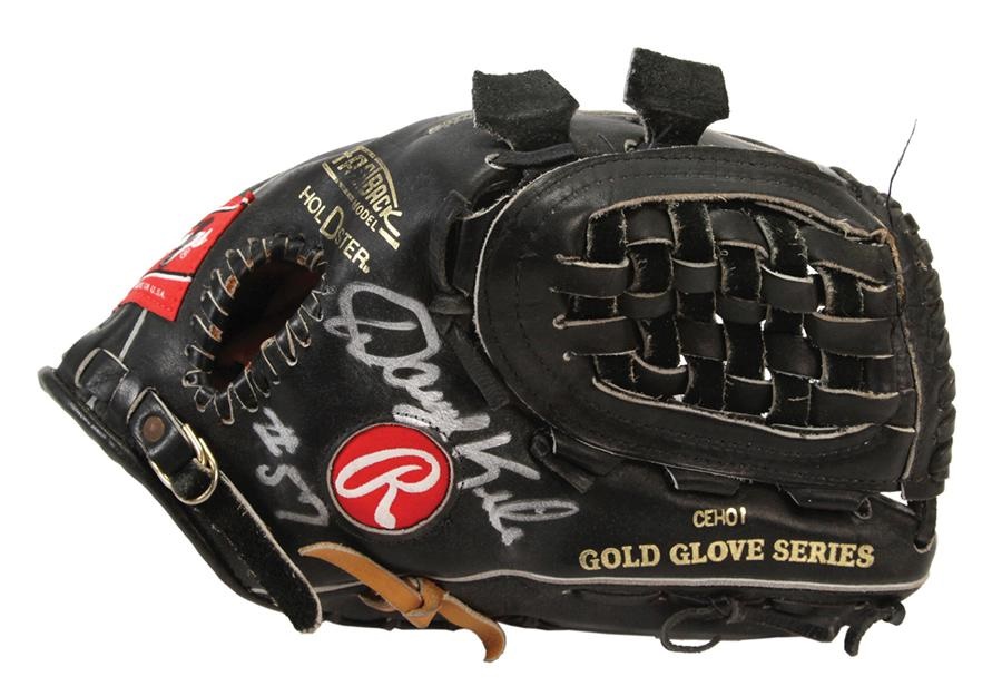 Baseball Equipment - Darryl Kile Signed Game Used Glove