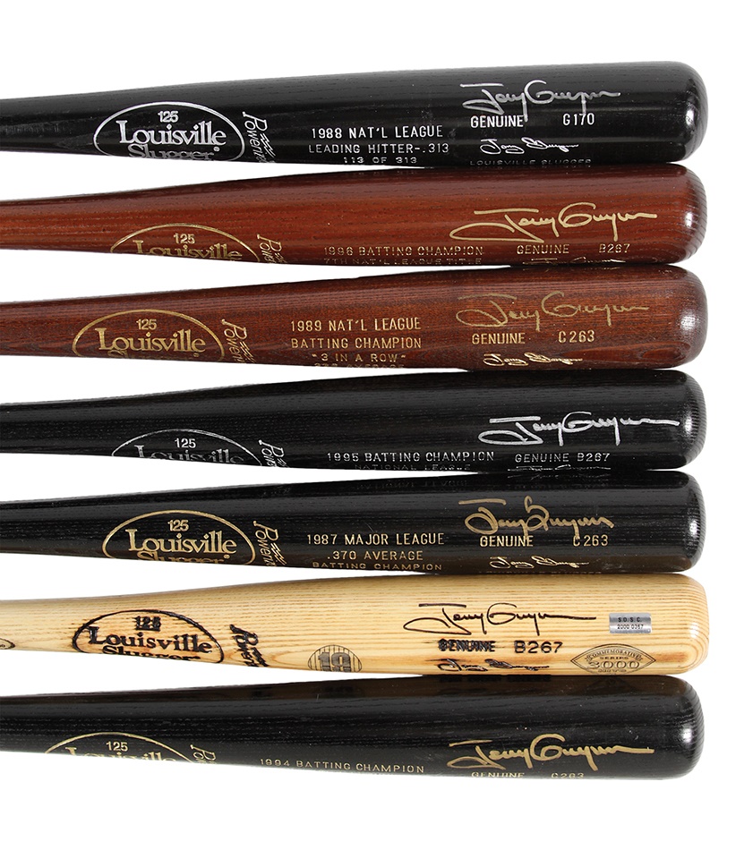 Baseball Autographs - Tony Gwynn Signed Bats and Baseballs (29)