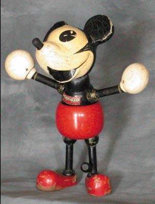 - Mickey Mouse Wooden Jointed Doll (10")