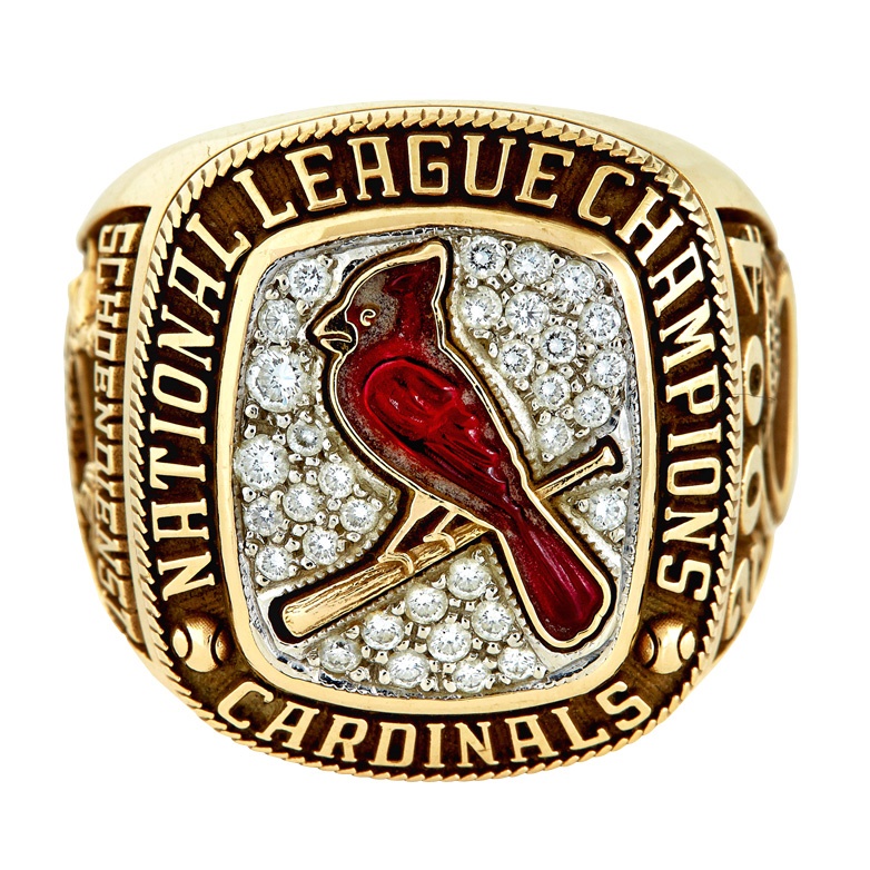 Red Schoendienst Jewelry & Awards - 2004 St. Louis Cardinals National League Championship Ring