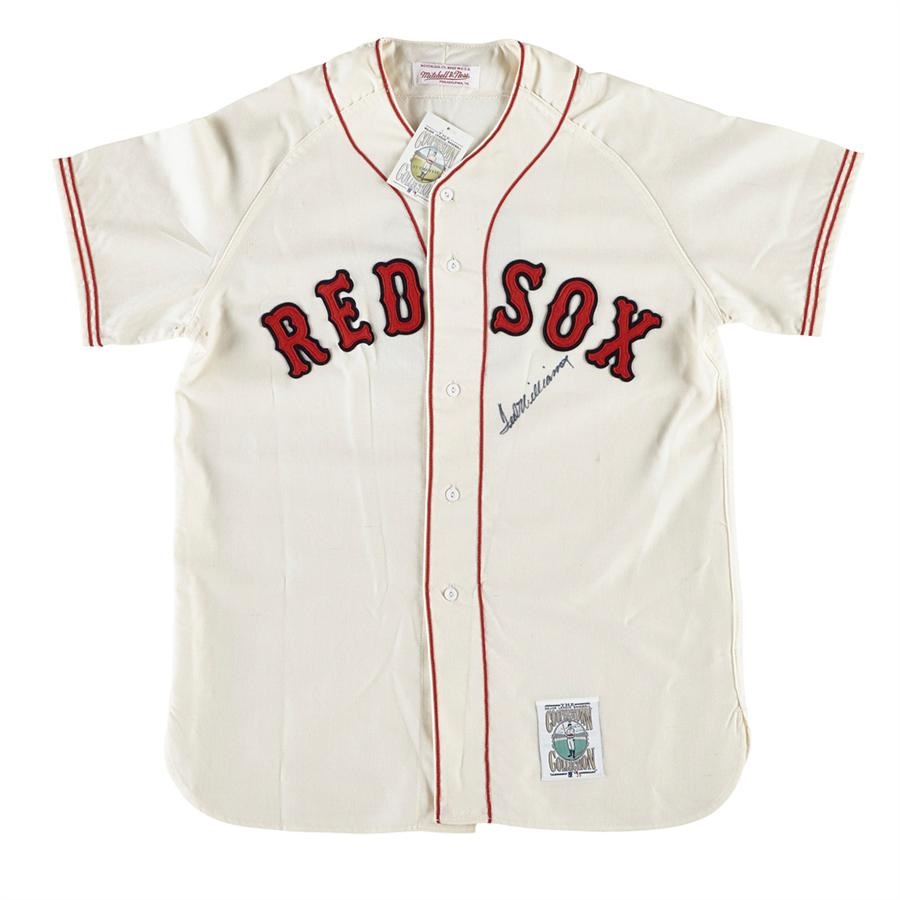 - Ted Williams Boston Red Sox Signed Jersey