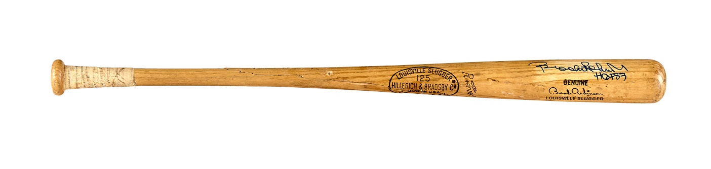 Baseball Equipment - 1965-1968 Brooks Robinson Game-Used Bat