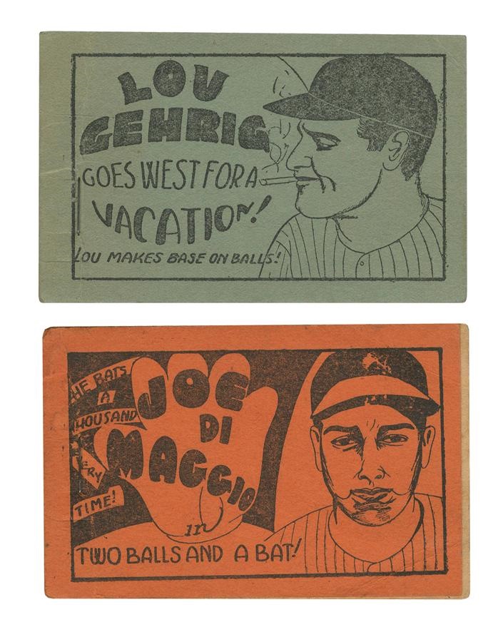 Ruth and Gehrig - Lou Gehrig & Joe DiMaggio Tijuana Bibles (2)