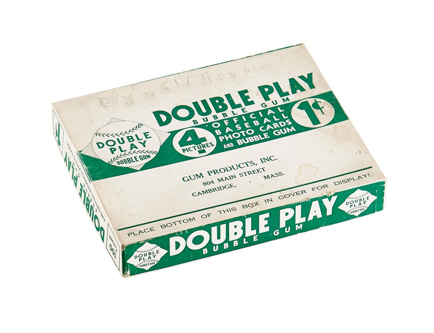 - 1941 Double Play Baseball Card Box