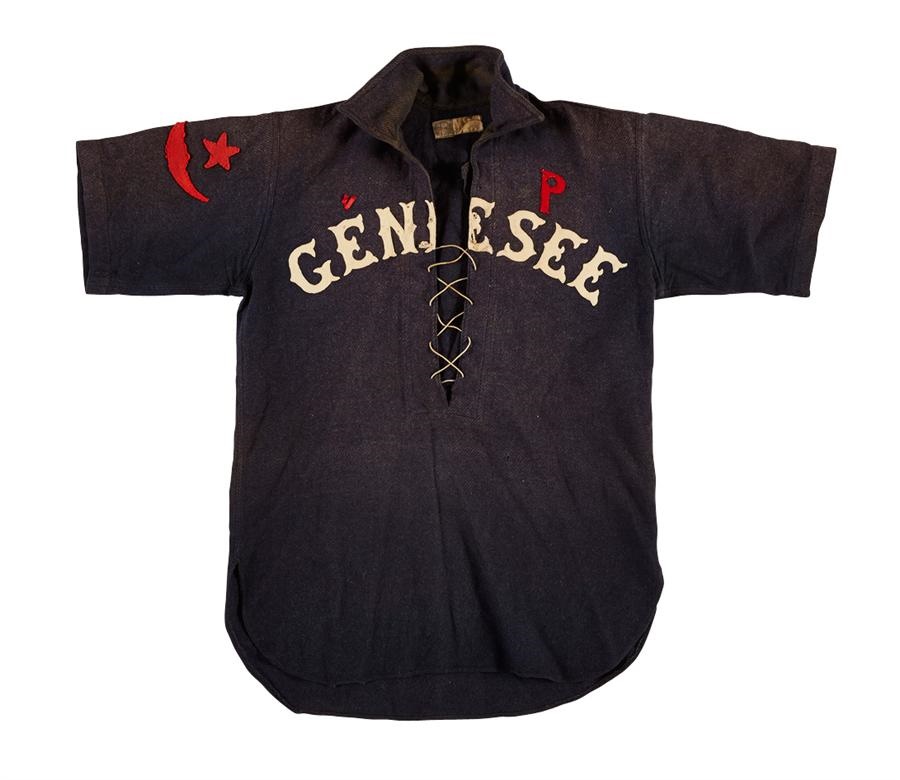 Baseball Equipment - 1900 Genesee Athletics Complete Spalding Baseball Uniform
