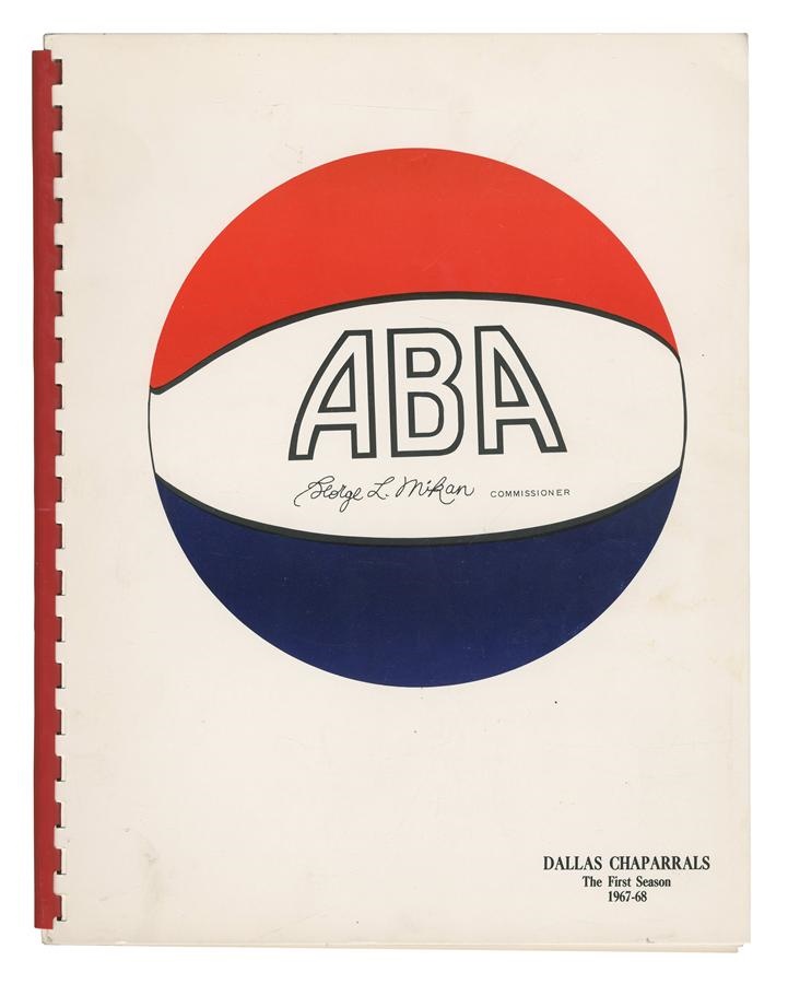 - 1967 and 1968 Dallas Chaparrals ABA Media Guides