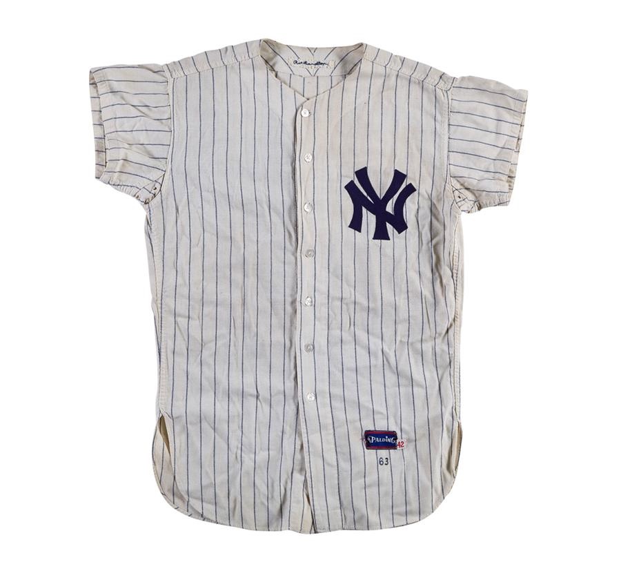 Baseball Equipment - 1963 Bobby Richardson New York Yankees Game-Used Jersey