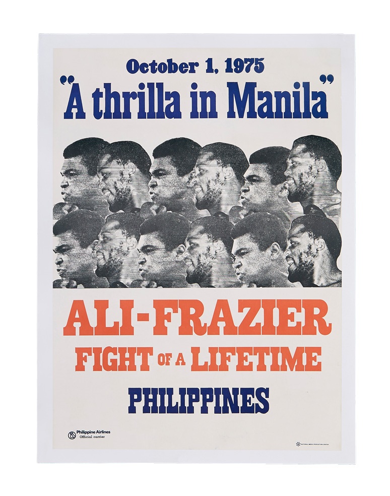 Muhammad Ali & Boxing - Thrilla In Manilla Site Poster