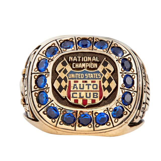 - 1985 Ronnie Johnson USAC National Championship Ring
