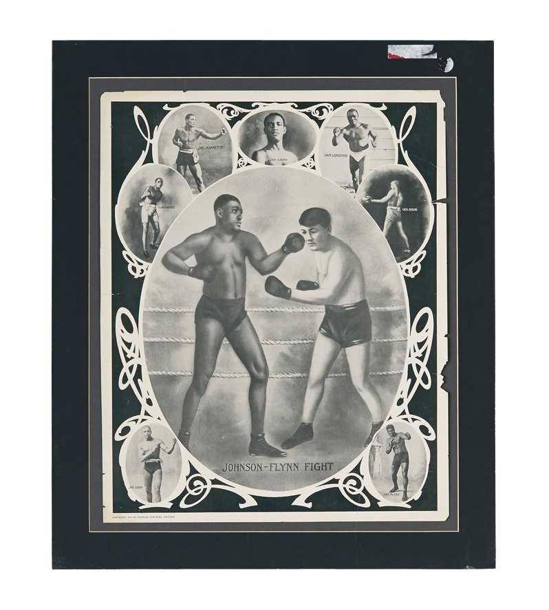 Muhammad Ali & Boxing - Jack Johnson-Jim Flynn Poster