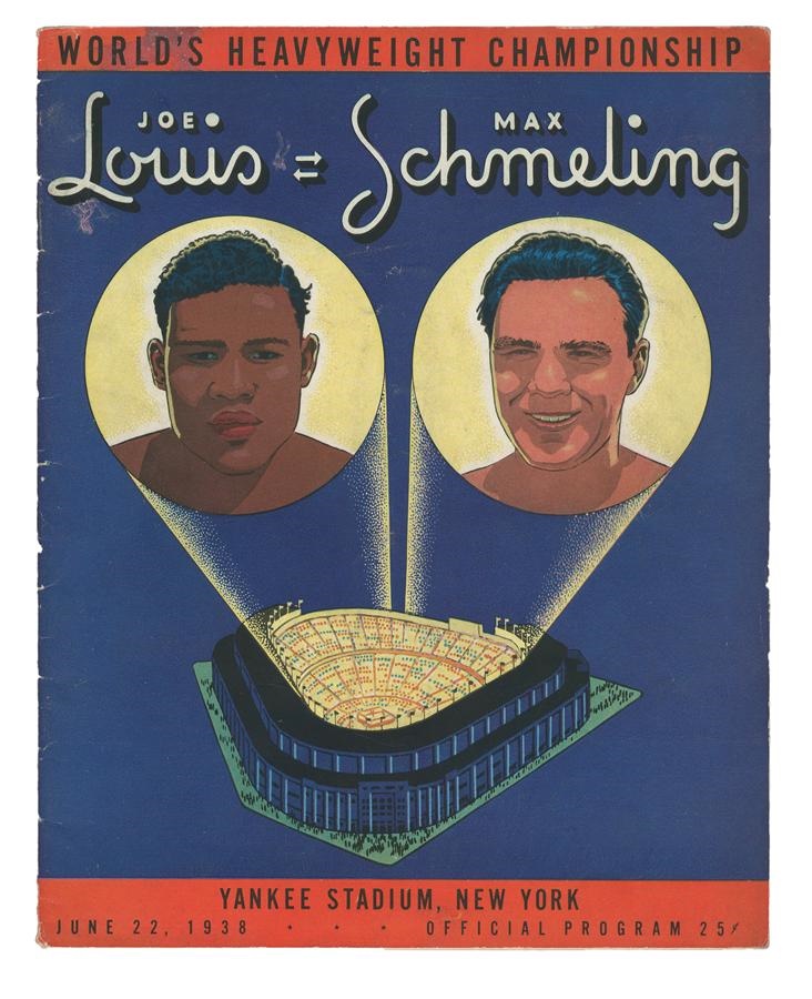 Muhammad Ali & Boxing - Louis-Schmeling II Official Program