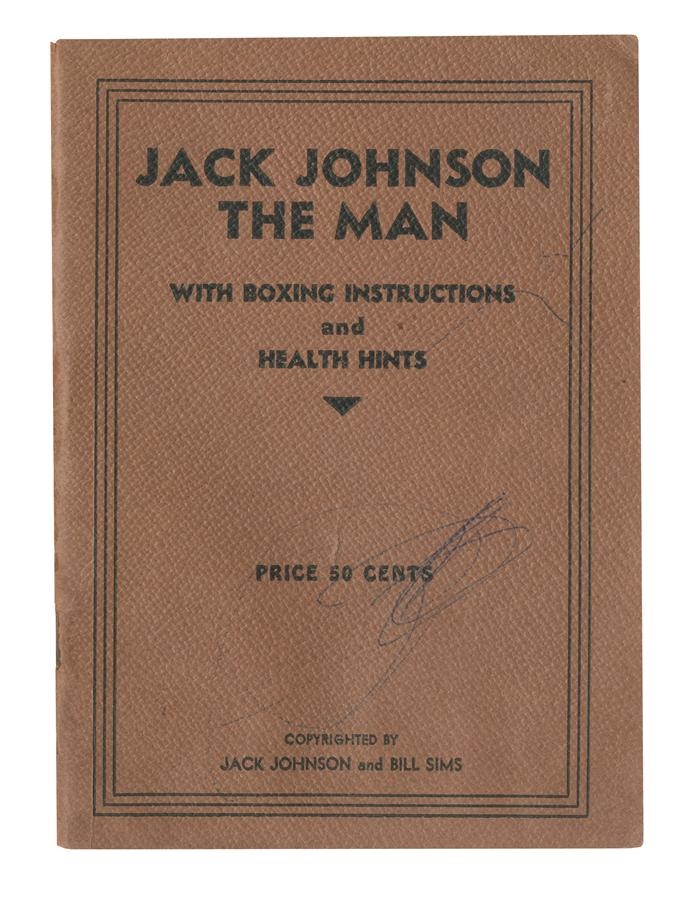 Muhammad Ali & Boxing - Jack Johnson Signed Book (Jack Johnson: The Man)