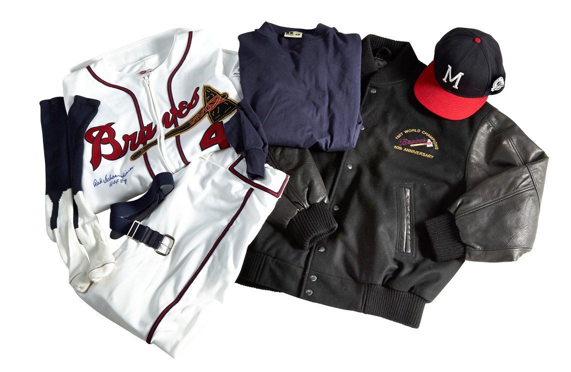 - 1957 Milwakee Braves 50th Anniversary Uniform and Jacket