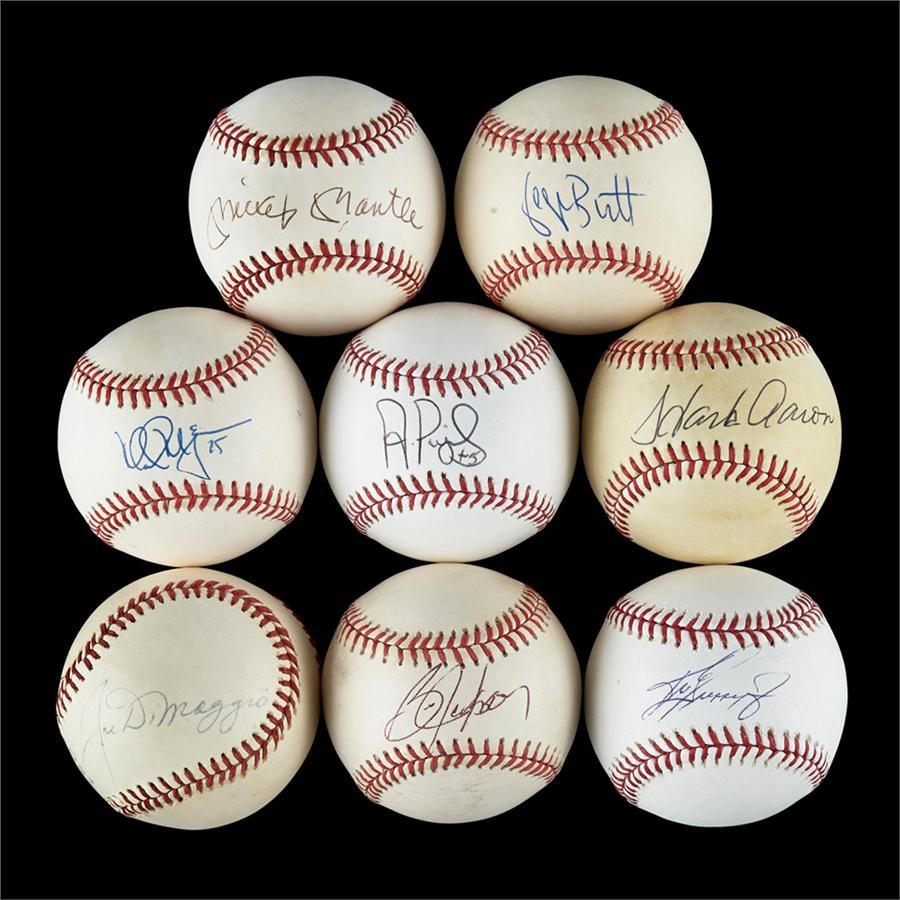 - Single-Signed Baseball Collection (55)