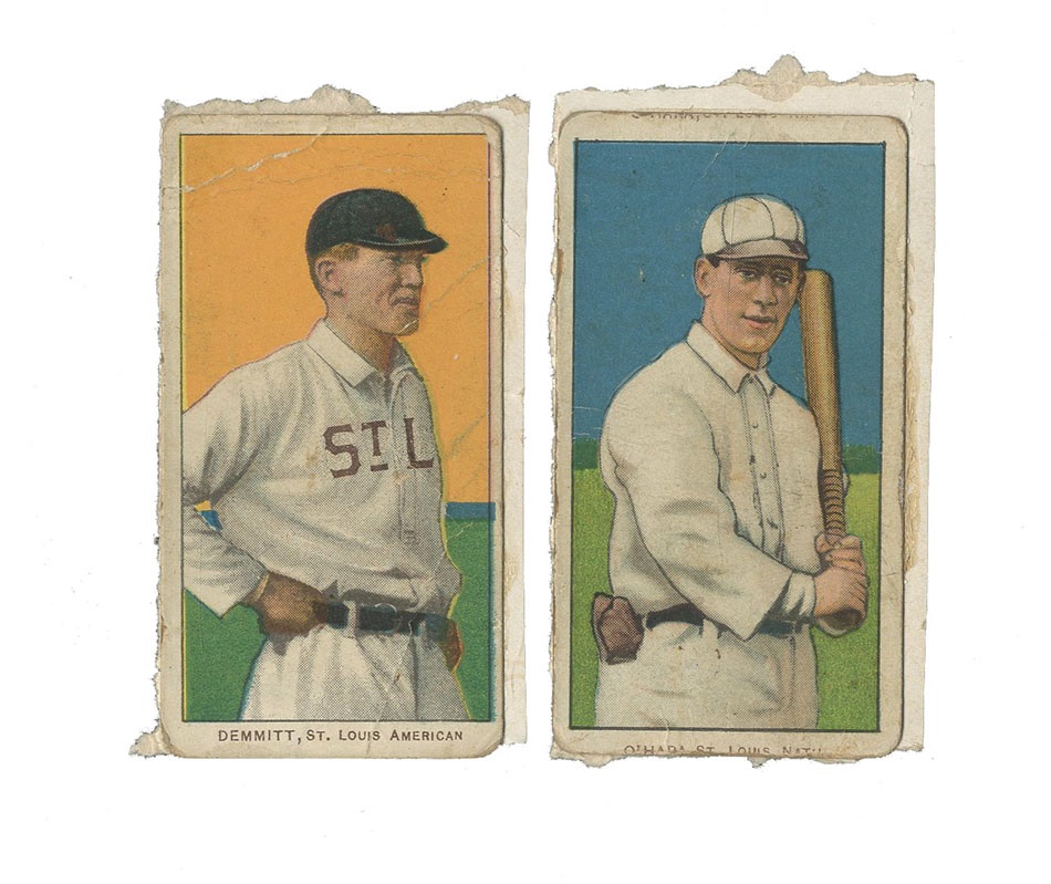 - 1909-1911 T206 Collection Including Demmitt and O'Hara (7)