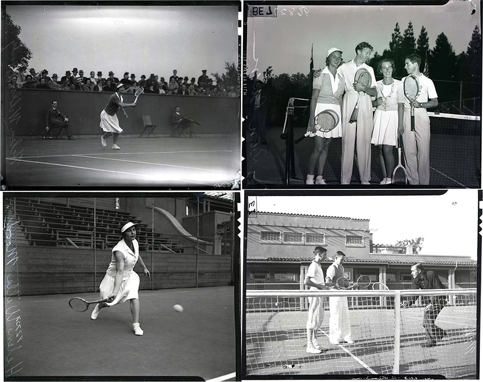 - 1930s Tennis with Helen Wills Moody Original Negatives (50)