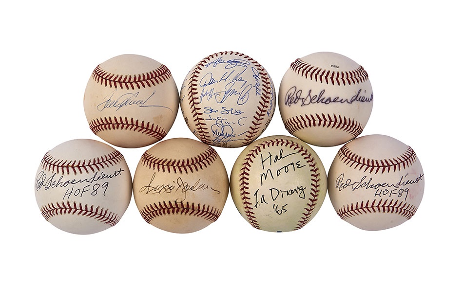- Collection of Signed Baseballs Including 2006 World Champion Cardinals (31)