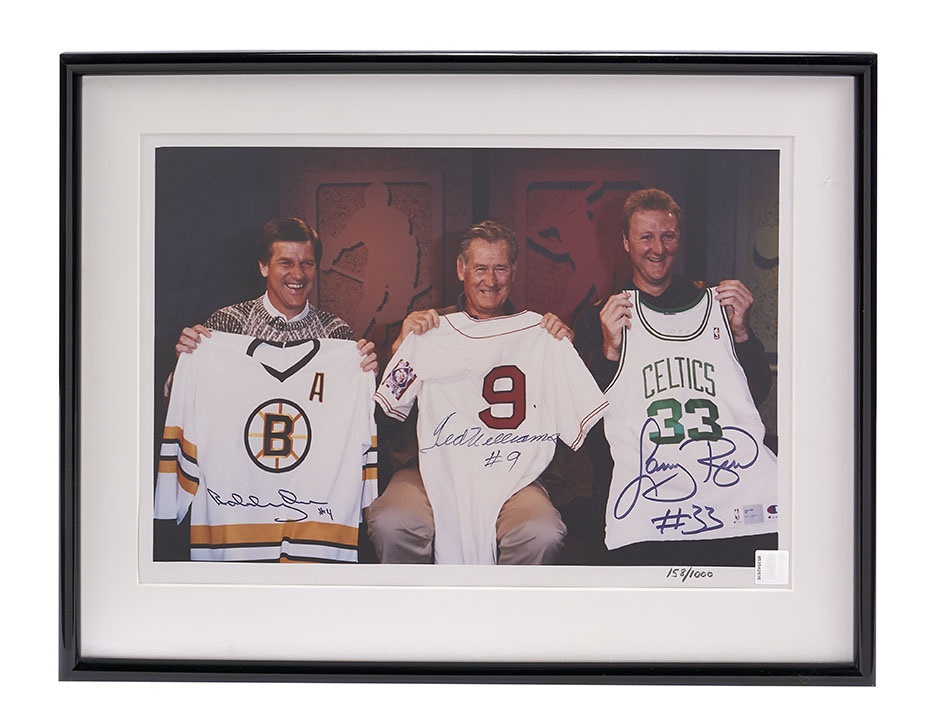 - Boys of Boston Signed Photograph