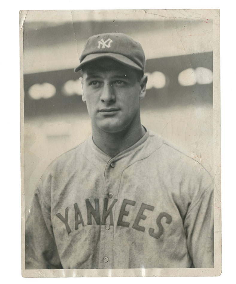 - 1928 Lou Gehrig by Charles Conlon