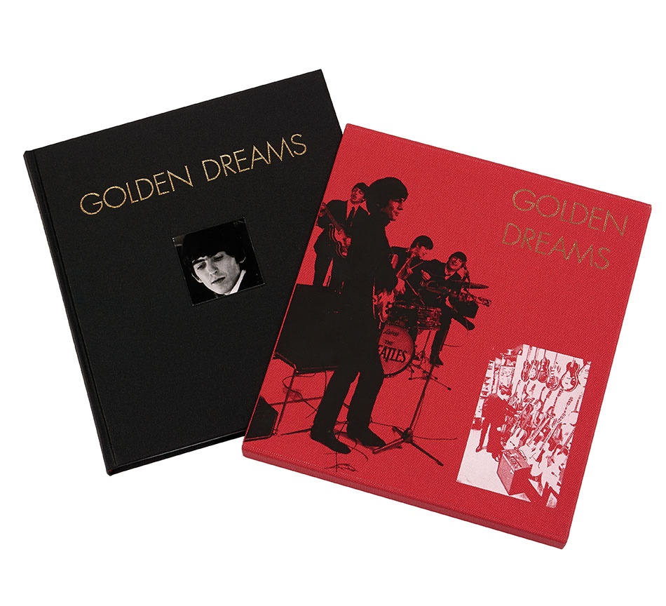 - Beatles "Golden Dreams" Signed Book by Astrid Kirchherr