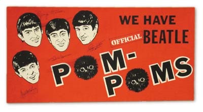 - The Beatles Pom Pom Poster