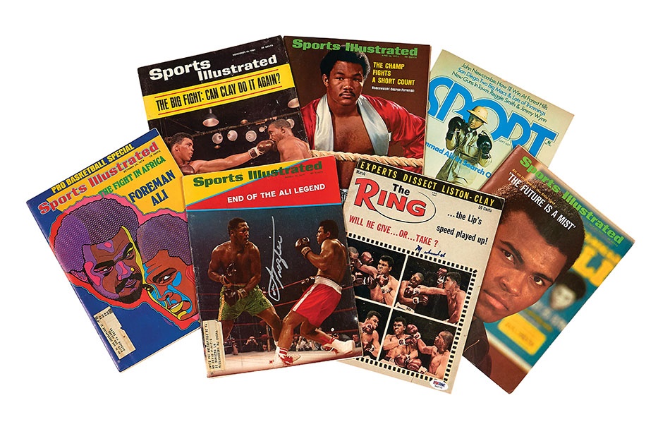 - Vintage Boxing Magazine Collection (50+)
