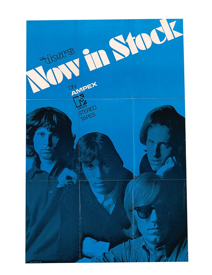 - 1967 The Doors Rare Promo Poster