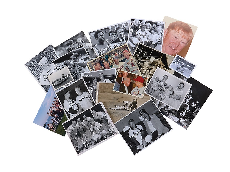 Red Schoendienst Collection Part II - Unsigned Photograph Collection (200+)