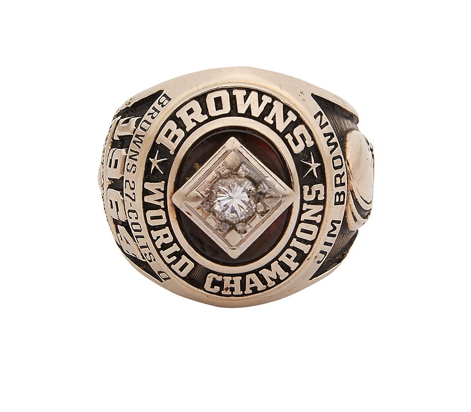 - Jim Brown 1964 NFL Championship Ring