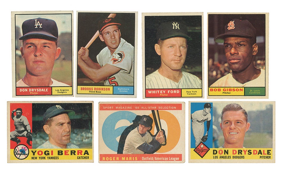 1960-1963 Topps Baseball Card Collection (1,600+)