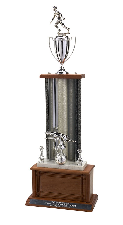 - 1972 Lou Brock National League Stolen Base Champion Trophy