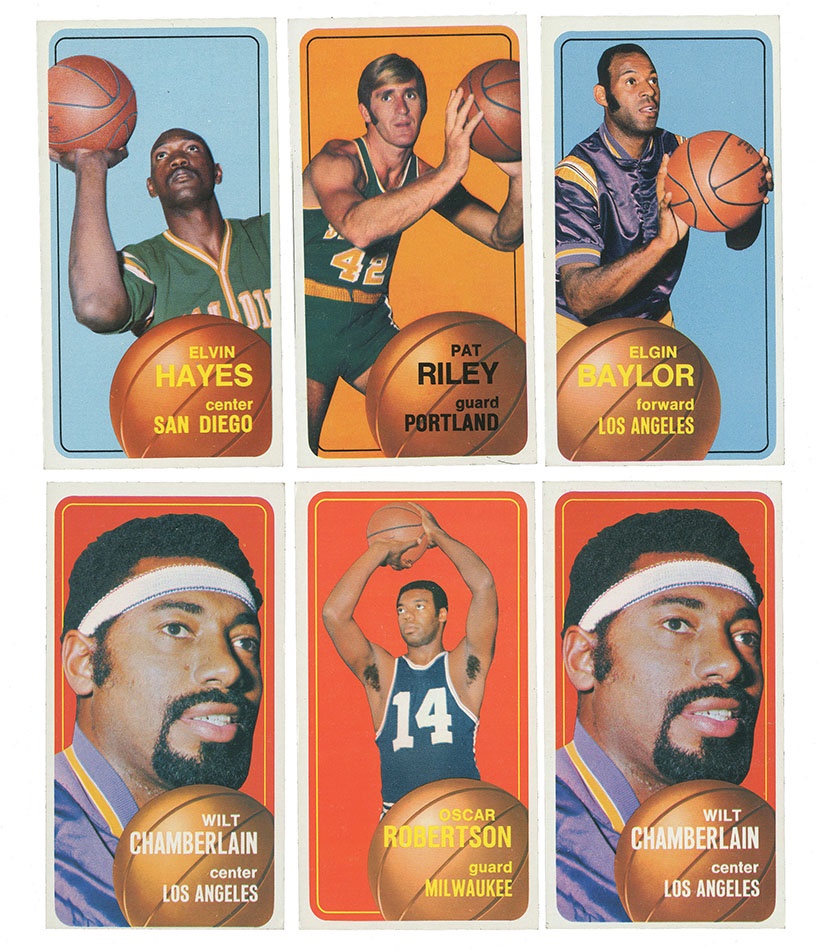 - 1969-1970 Topps Basketball Collection Including Chamberlain & Robertson (585)